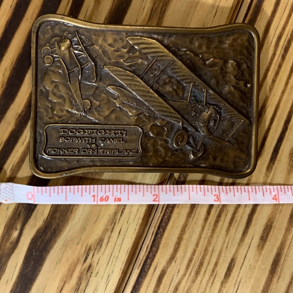 Belt Buckle Rare 1976 Bergamot Brassworks - Picture 5 of 5